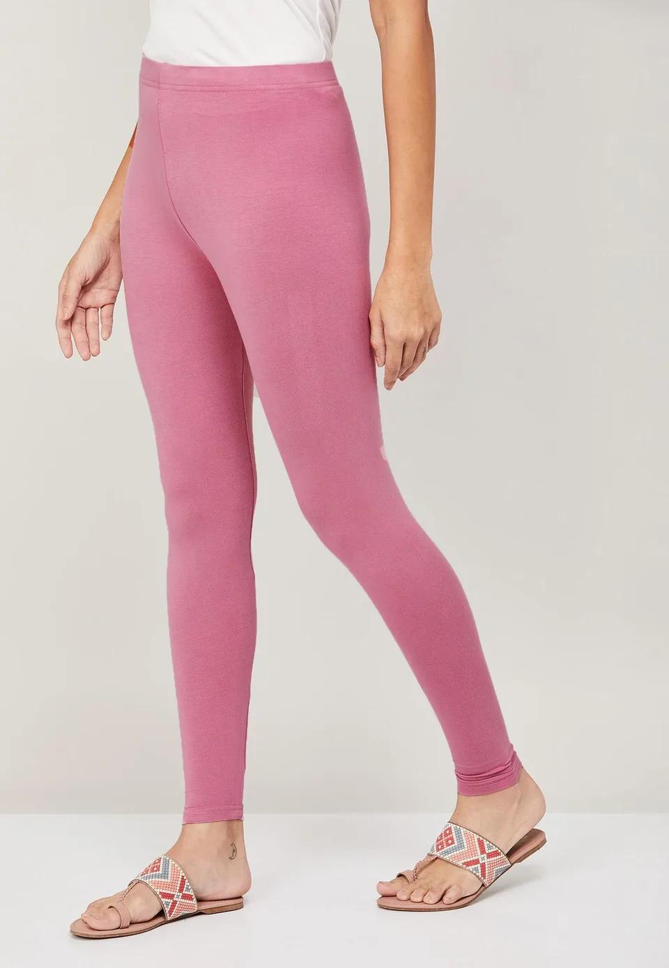 Solid Elasticated Leggings