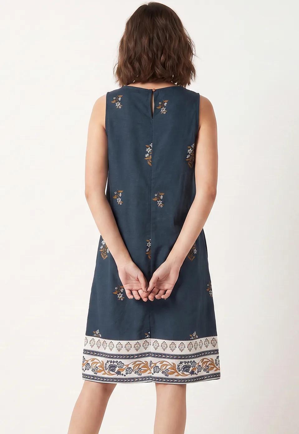 Ethnic Motif A-Line Dress