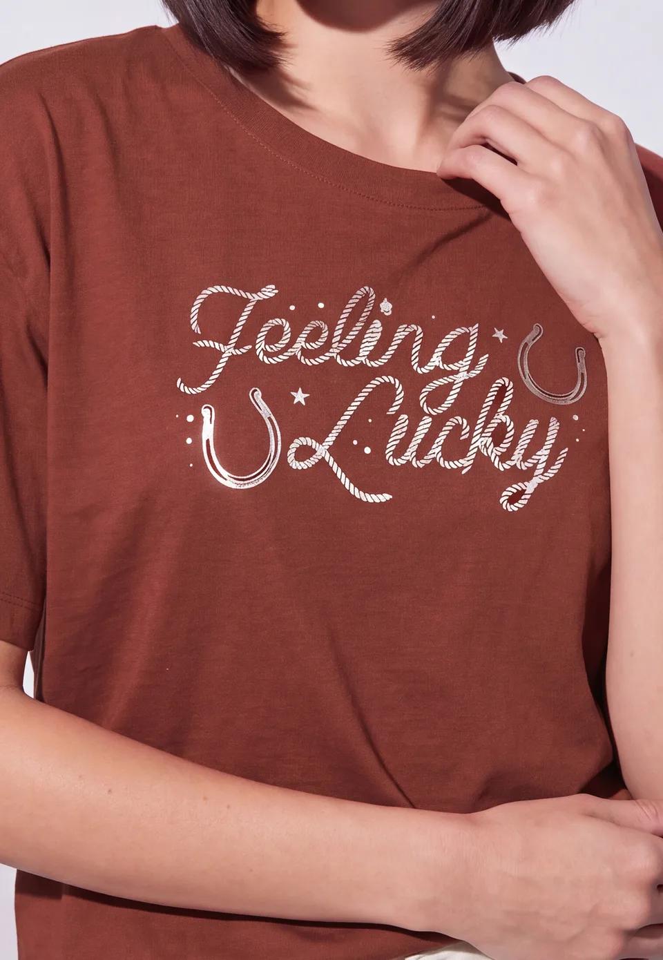 Typographic Print T-shirt