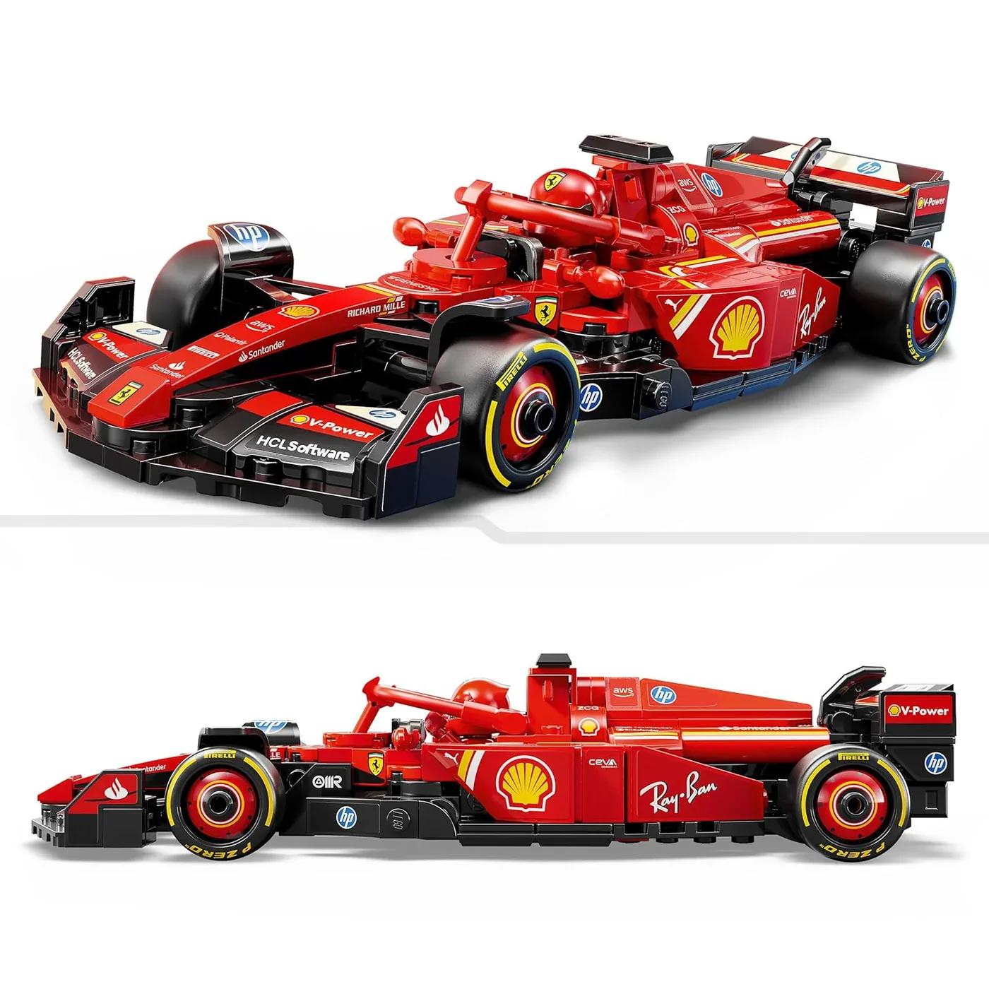 LEGO Speed Champions Ferrari SF-24 F1 Race Car Driver Set