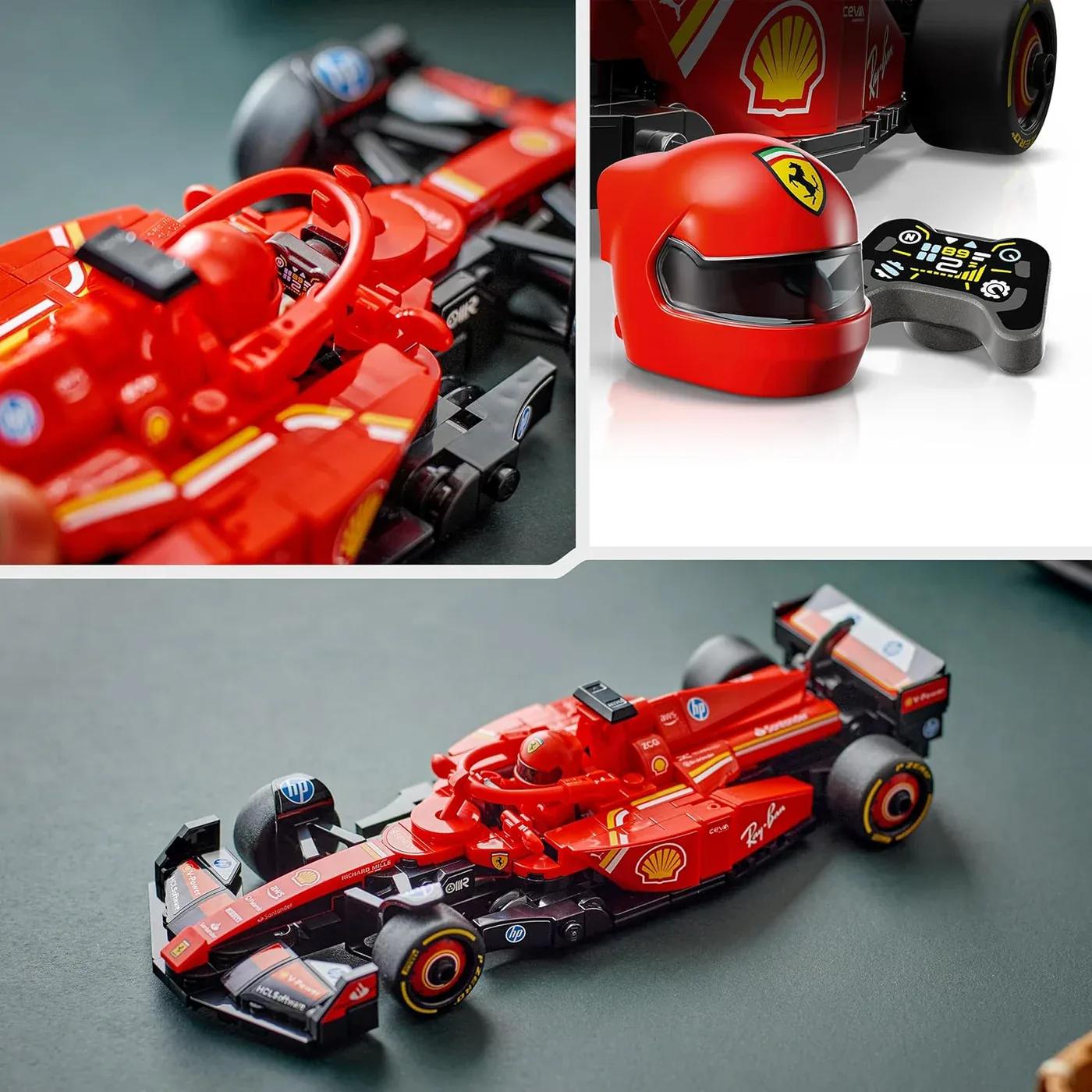 LEGO Speed Champions Ferrari SF-24 F1 Race Car Driver Set - product media