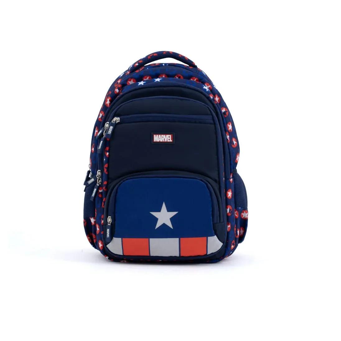 Novex Snug-On Captain America Printed Boy Kids School B…