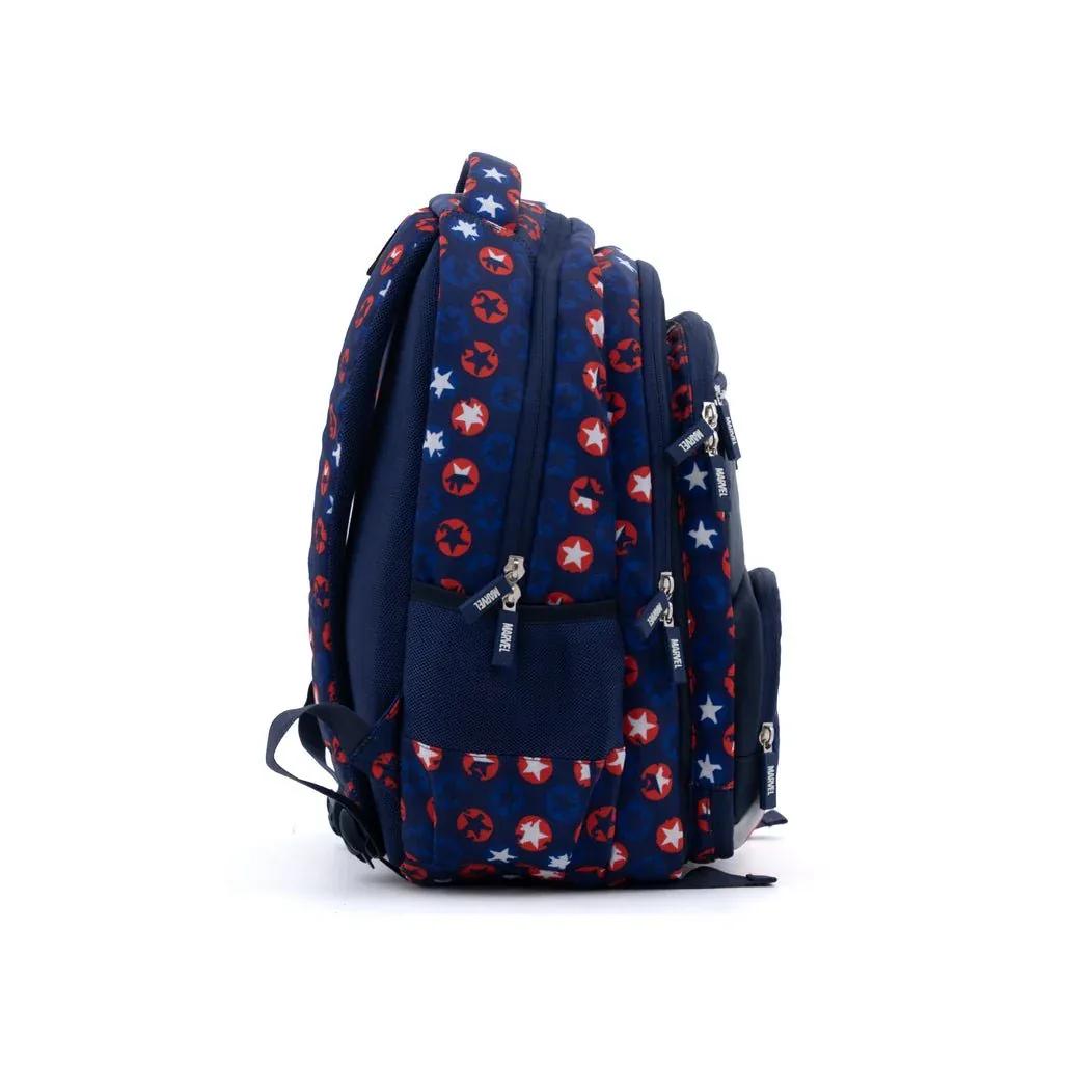 Novex Snug-On Captain America Printed Boy Kids School B… - product media