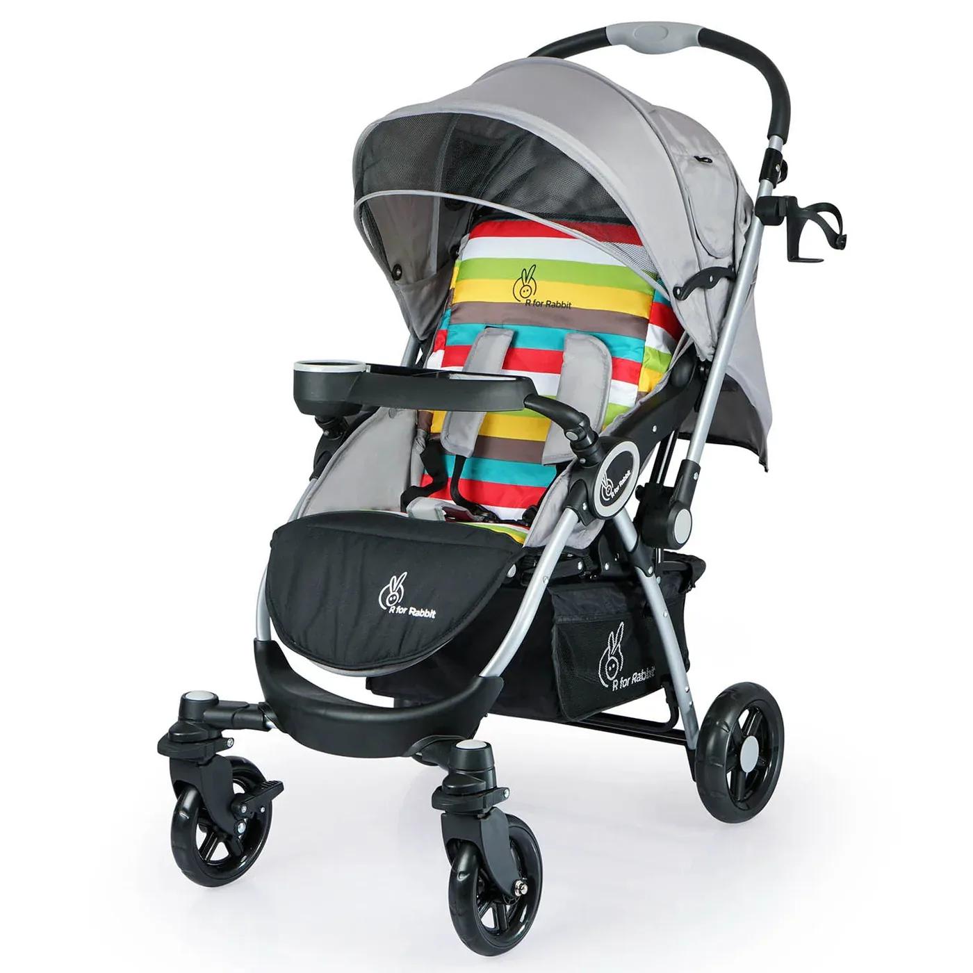 R for Rabbit Chocolate Ride Multicolor Stroller