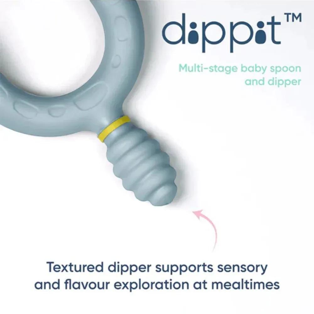 Bibado Dippit Multi Stage Baby Weaning Spoon and Dipper… - product media