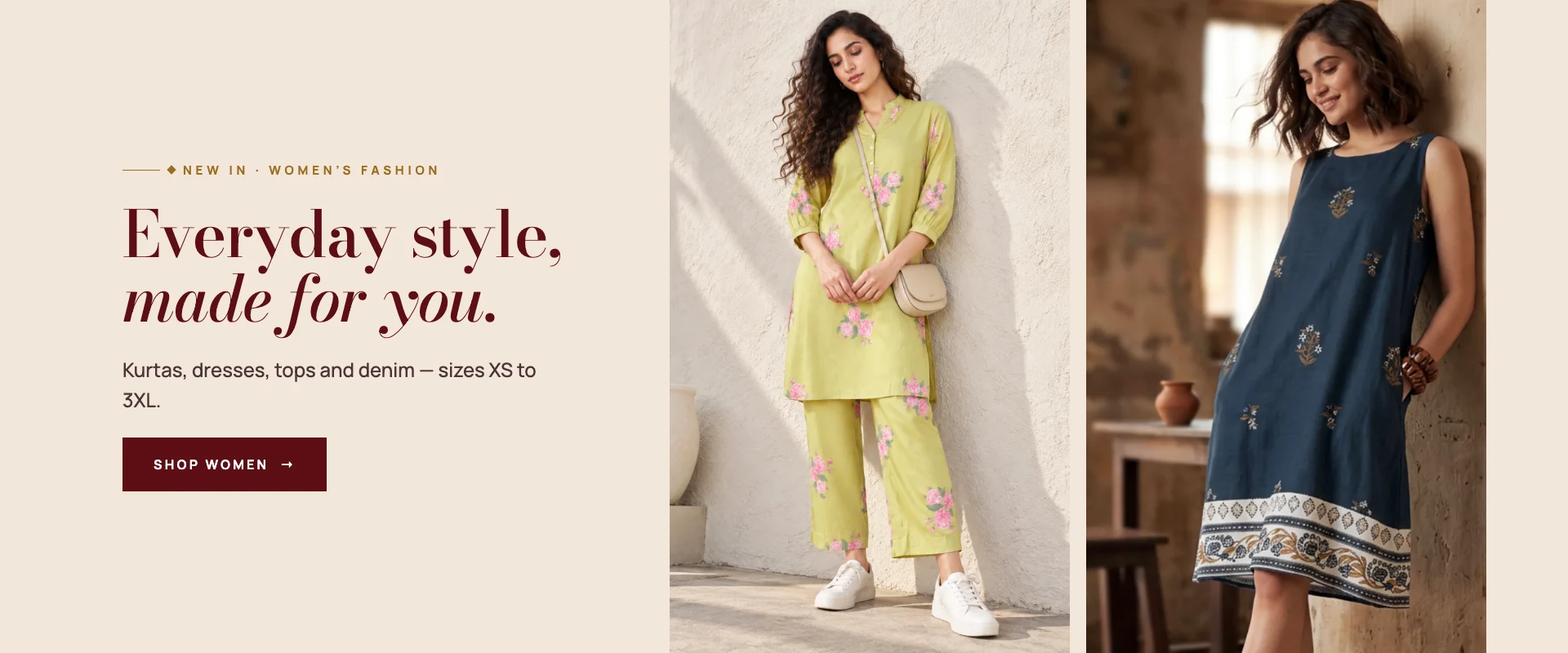 Everyday style, made for you