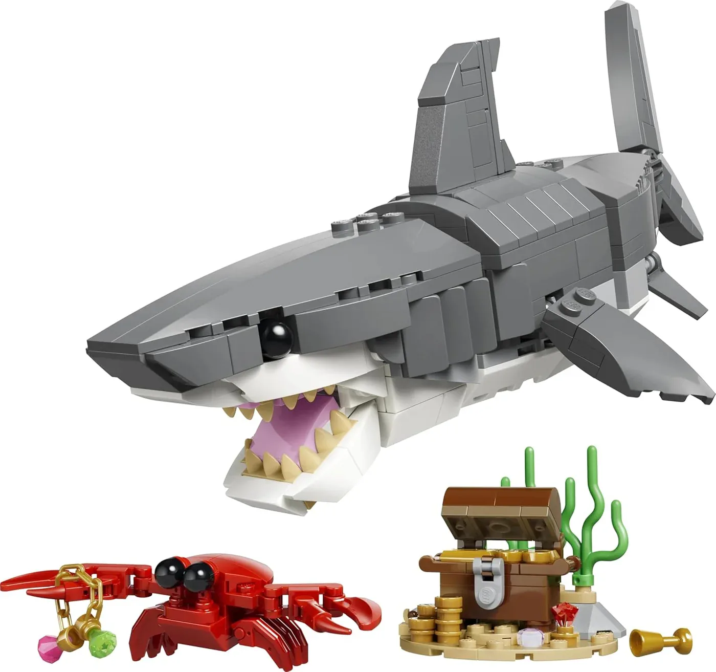 LEGO Creator Fierce Shark with a Treasure Chest Toy