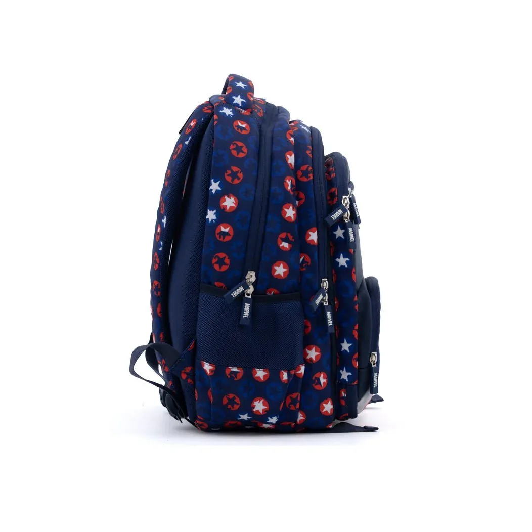 Novex Snug-On Captain America Printed Boy Kids School B…