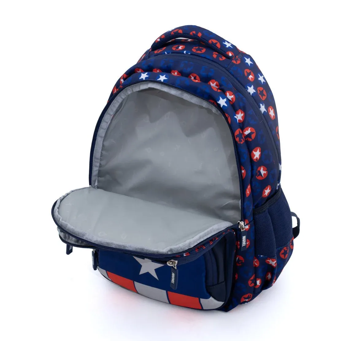 Novex Snug-On Captain America Printed Boy Kids School B…