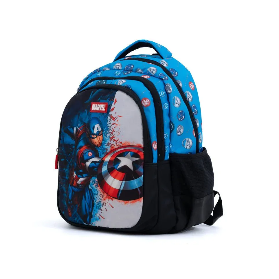 Novex Snug-On Captain America Printed Boy Kids School B…