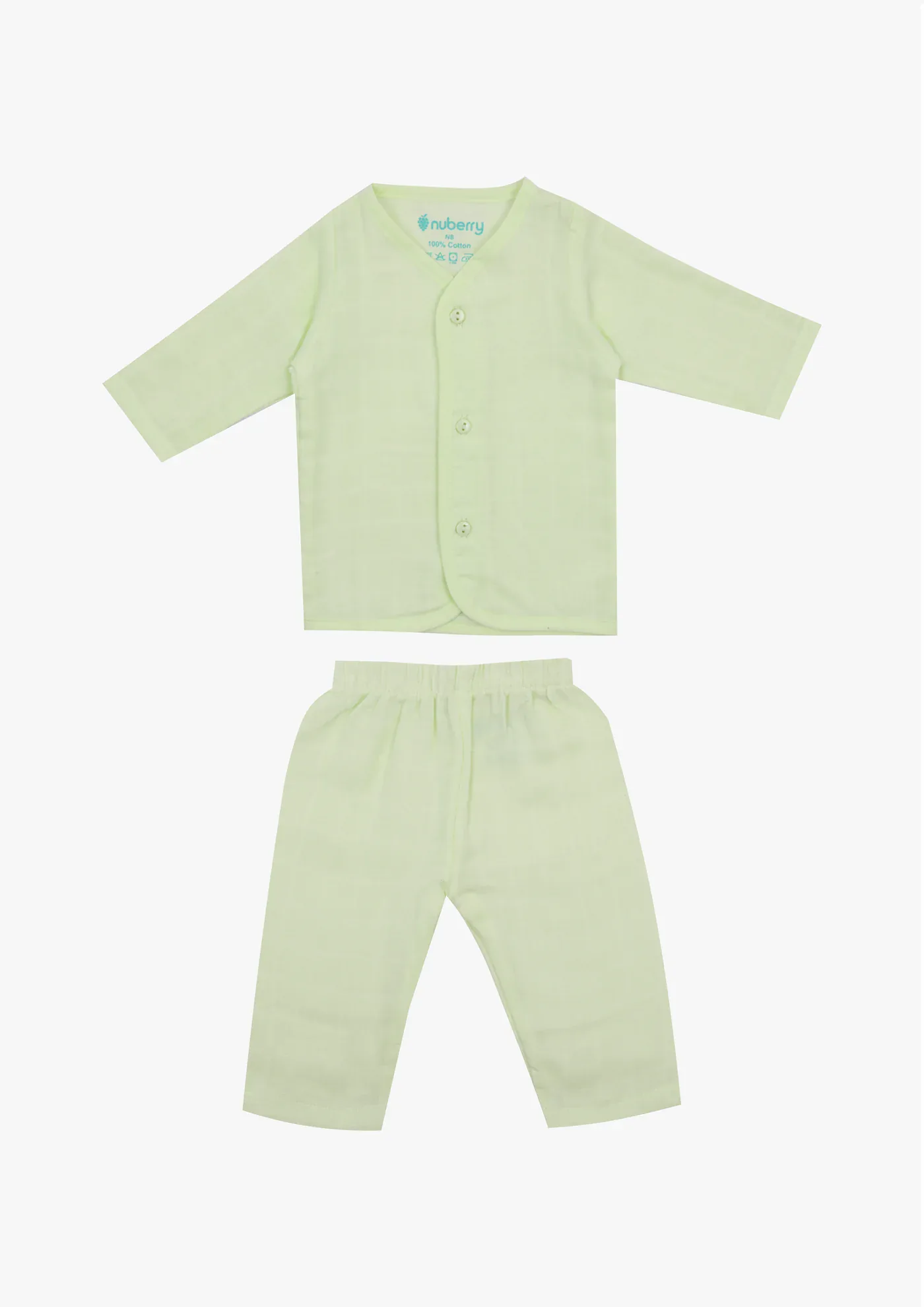 Nuberry Muslin Jabla Full Sleeve and Pants