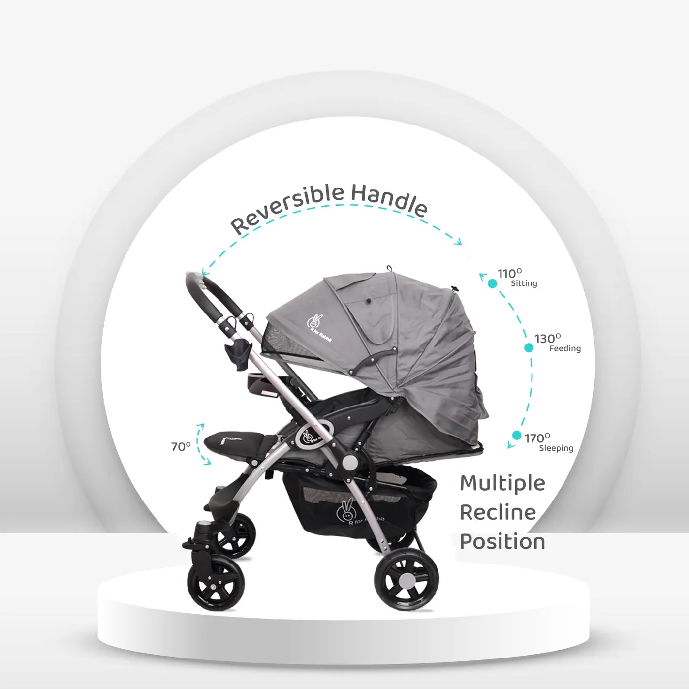 R for Rabbit Chocolate Ride Stroller