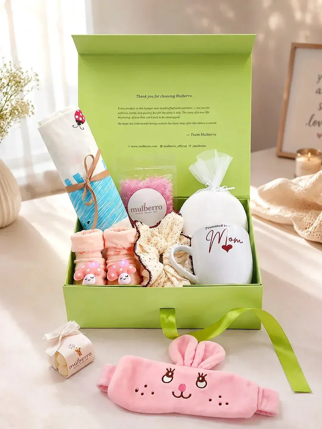 Mulberro New Mom | Postpartum Care | 14-Piece Green Box…