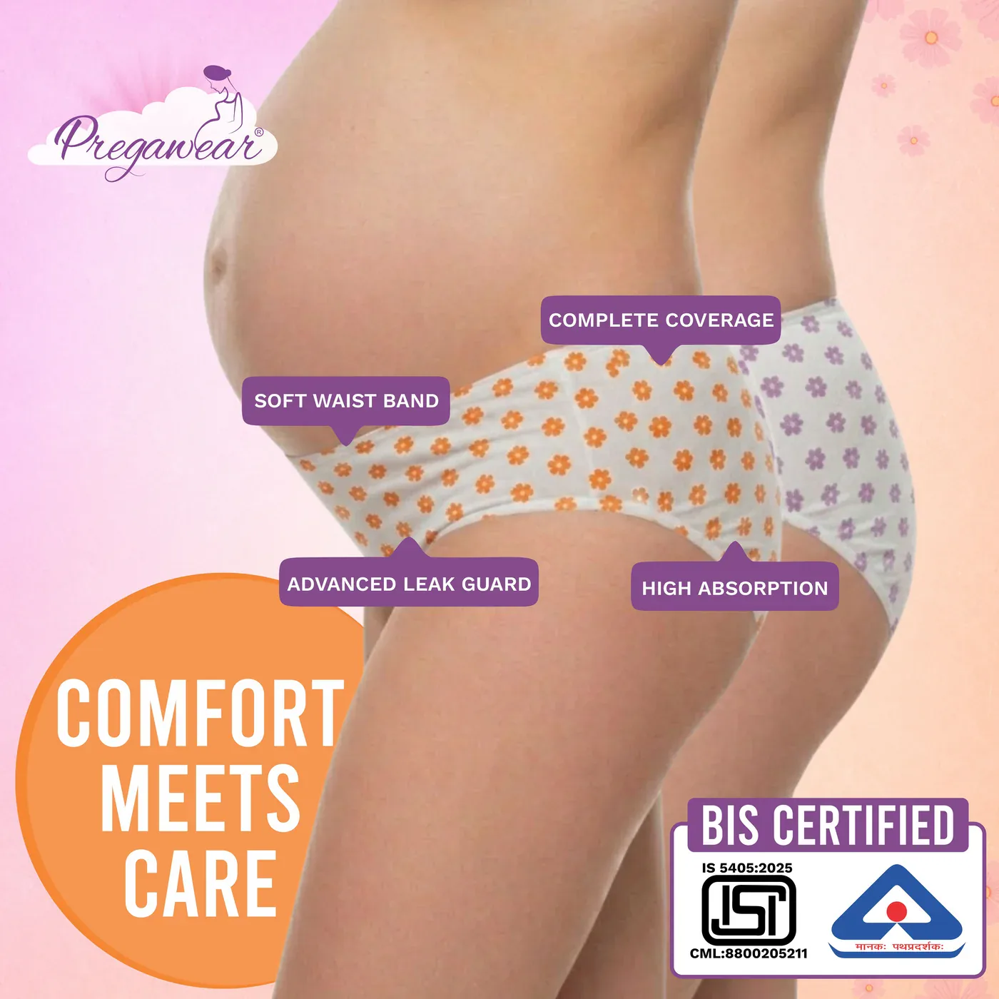 Print Pop Disposable Lochia Maternity Panty