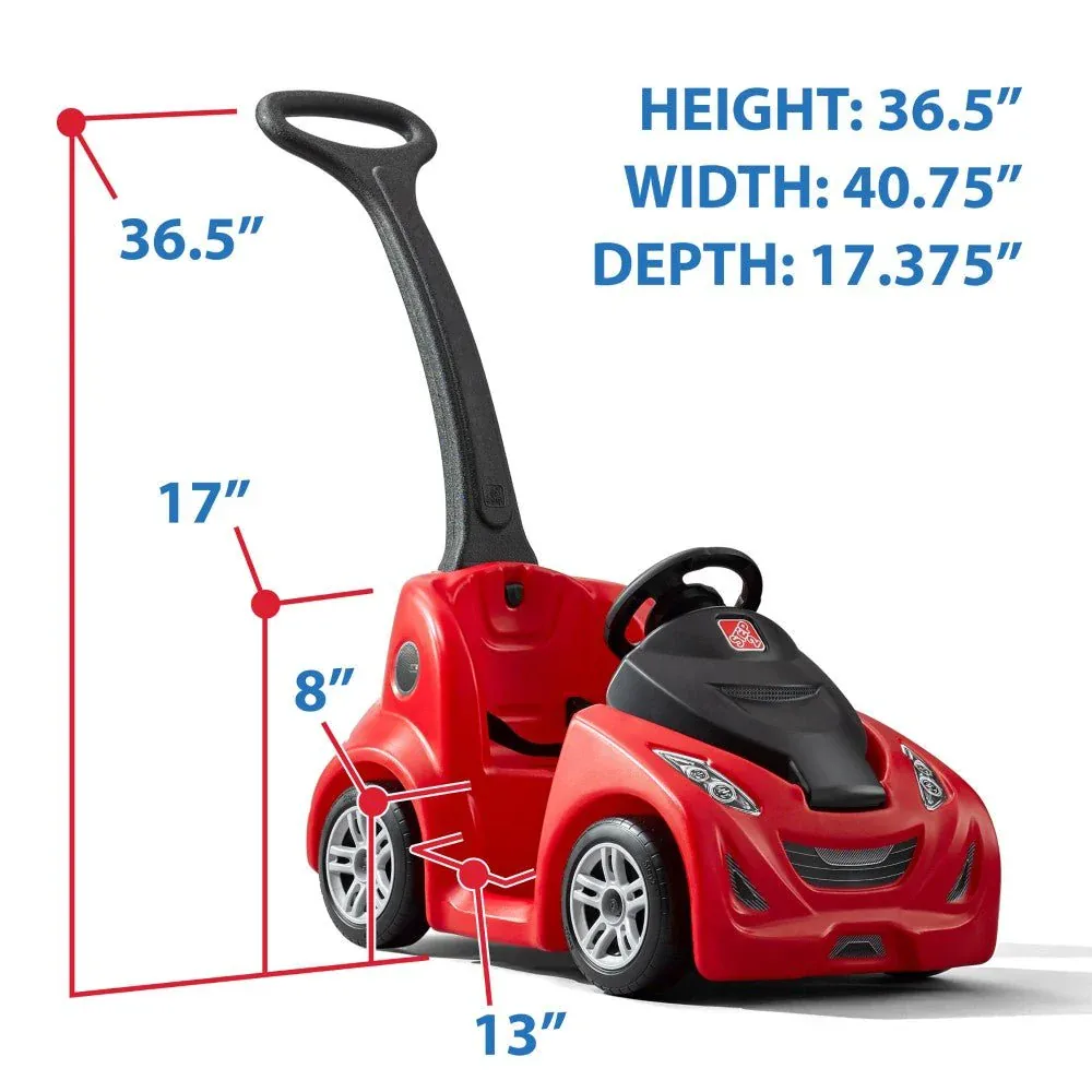 Step2 Push Around Buggy Gt(Red) | Kids Ride-On Toy